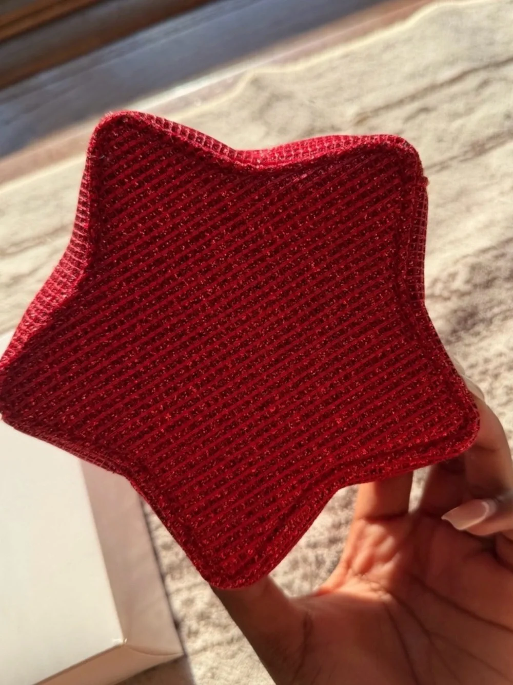 Dior Red Star Sequin Pouch 2026  Lunar New Year Exclusive New in Box AMAZING🌸